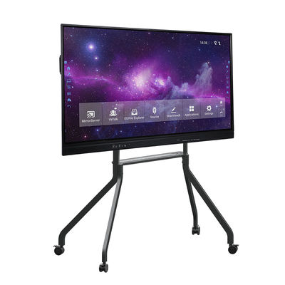 Chân đế Tv có bánh xe 86 inch cho màn hình phẳng Chứng chỉ CE FCC