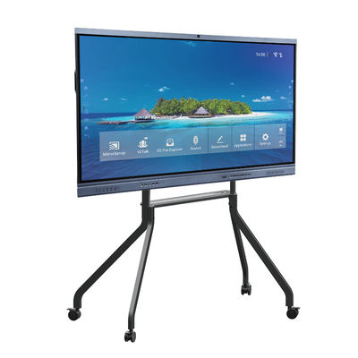 Chân đế Tv có bánh xe 86 inch cho màn hình phẳng Chứng chỉ CE FCC