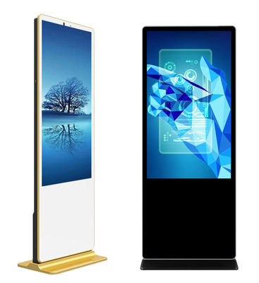 Kiosk màn hình cảm ứng 16 9, Biển báo kỹ thuật số đứng trên tầng 3840x2160