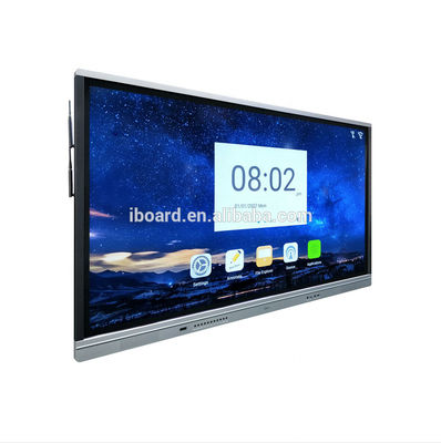 4K 55 65 75 86 98 Inch màn hình phẳng tương tác bảng trắng tương tác bảng thông minh cho cuộc họp giảng dạy