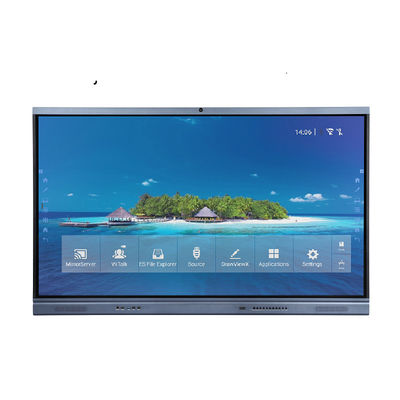 Bảng điều khiển phẳng tương tác 350cd / M2 Bảng kỹ thuật số 86 inch 20 điểm cảm ứng Bảng trình bày