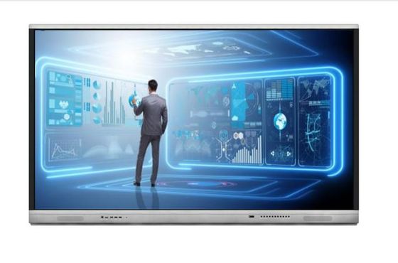Bảng tương tác Bảng thông minh 86 inch Bảng trắng tương tác 3840 * 2160 Màn hình cảm ứng tương tác góc nhìn rộng