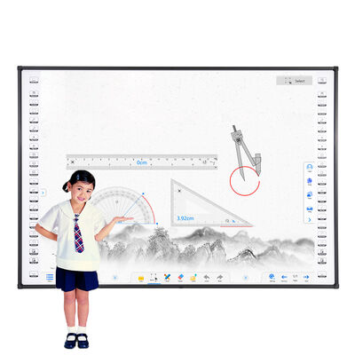 96 Inch Multi-touch Infrared Interactive Whiteboard Smart Whiteboard với kích thước tùy chỉnh cho các cuộc họp & giảng dạy