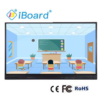 Bảng phẳng tương tác thông minh Bảng kỹ thuật số 98 inch 20 điểm tiếp xúc để đào tạo 350cd / M2