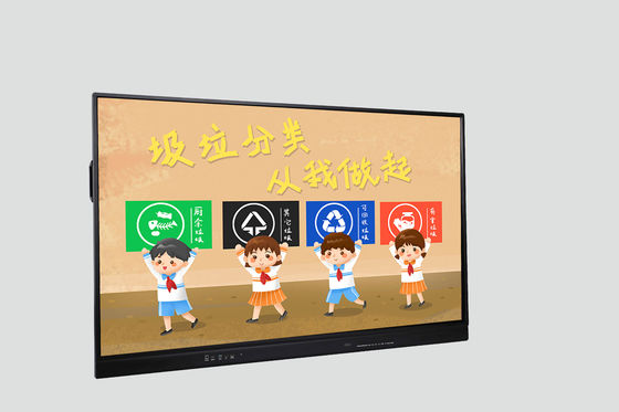 Bảng trắng tương tác cảm ứng ngón tay 98 '' với cổng USB