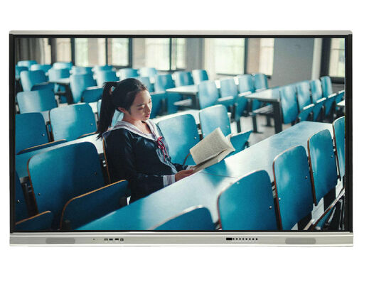 Bảng tương tác thông minh 65 inch độ phân giải 4K công nghệ hồng ngoại dành cho giảng dạy và hội nghị