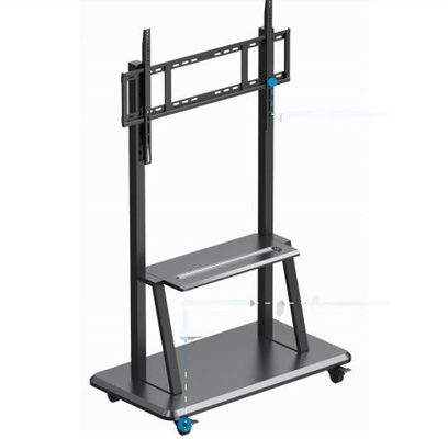 Chân đế di động cho bảng tương tác Bảng màn hình cảm ứng Có thể điều chỉnh độ cao phù hợp với kích thước 52 "~ 86"