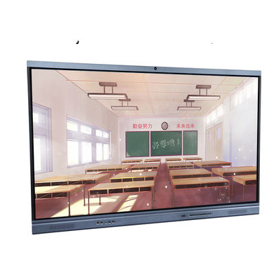 Bảng điều khiển phẳng tương tác 50000 giờ Hệ thống kép không có thanh bên với máy ảnh