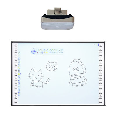 Bảng trắng tương tác trực tuyến 120 inch, 32 Màn hình cảm ứng đa điểm