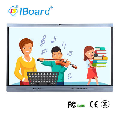 Màn hình cảm ứng LED nền phẳng tương tác 86 inch Màn hình cảm ứng 4K
