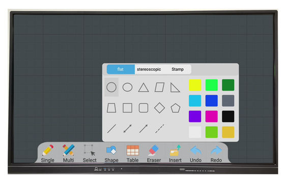 Giá treo tường khung siêu mỏng 86 "LED Interactive Whiteboard
