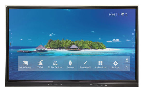 Giá treo tường khung siêu mỏng 86 "LED Interactive Whiteboard