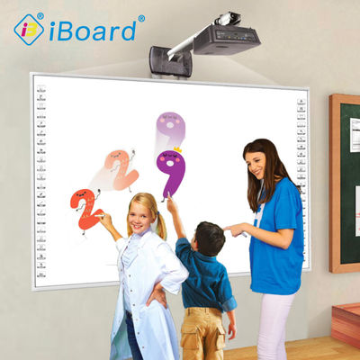 iBoard Bảng trắng tương tác hồng ngoại tất cả trong một, Bảng trắng TV thông minh Rohs cho lớp học