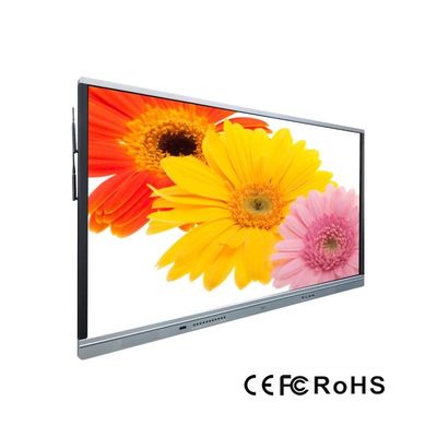 Bảng thông minh 98 inch iBoard Bảng điều khiển phẳng tương tác Hợp kim nhôm cho hội nghị kinh doanh