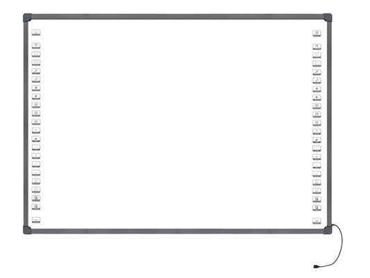 Bảng tương tác quang học 92 inch Bảng thông minh giáo dục với 4 camera Bảng trắng trong lớp học