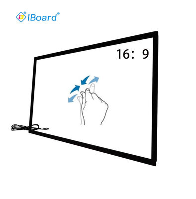Hình cảm ứng hồng ngoại 43 "Màn hình cảm ứng Màn hình cảm ứng Bộ phủ cho gian hàng hỗ trợ Kích thước tùy chỉnh