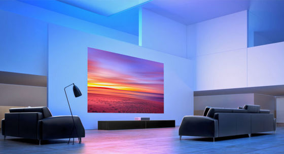 DLP Laser Projector Short Throw Lamp Projector Projection Size 30''-300'