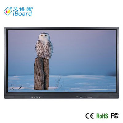 iBoard 75 Inch 50 điểm cảm ứng tương tác Bảng phẳng màn hình cảm ứng thông minh Màn hình cảm ứng kỹ thuật số Bảng trắng tương tác Bảng thông minh cho giảng dạy trường học