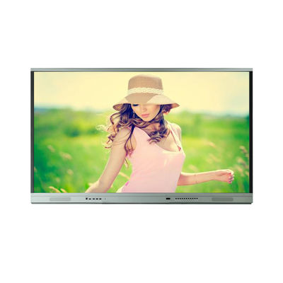 3840*2160 Bảng giảng dạy LCD 5ms Bảng cảm ứng tương tác Windows Linux Hồng ngoại cho giáo dục kinh doanh hoặc trường học