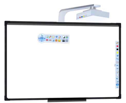 Bảng trắng tương tác quang học 96 inch 16 9 với 2 camera