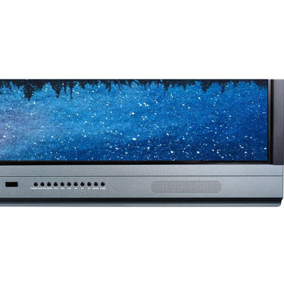Máy tính bảng tương tác 75 inch treo tường, Android 8, Khung bằng hợp kim nhôm Bảng điều khiển phẳng để thuyết trình cuộc họp