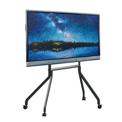 Máy tính bảng tương tác 75 inch treo tường, Android 8, Khung bằng hợp kim nhôm Bảng điều khiển phẳng để thuyết trình cuộc họp
