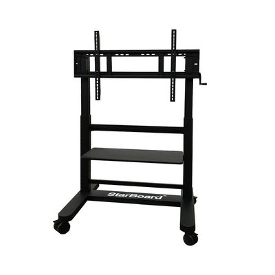 Giá đỡ bảng trắng tương tác 40kg chất lượng cao Màn hình phẳng Xe nâng Bánh xe câm