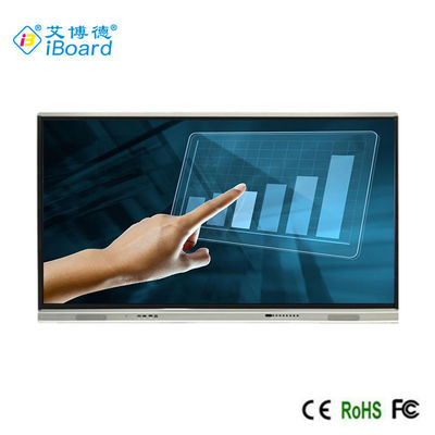 65 '' Màn hình cảm ứng đa năng Màn hình tương tác Bảng trắng đen Khung nhôm cho hội nghị