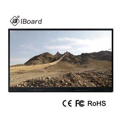 Bảng điều khiển phẳng tương tác lưu trữ 32G, Bảng màn hình cảm ứng thông minh 75 '' RAM 3G