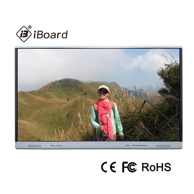 3840*2160 Bảng giảng dạy LCD 5ms Bảng cảm ứng tương tác Windows Linux Hồng ngoại cho giáo dục kinh doanh hoặc trường học