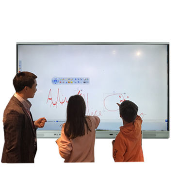 Cổng phía trước bảng trắng tương tác 4K 60Hz Iboard với 3 USB đa chức năng