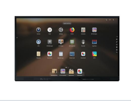 Bảng trắng tương tác 4K Ultra HD với loa tích hợp trên bảng điều khiển Grade AG để thuyết trình hấp dẫn