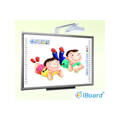 Bảng trắng thông minh cảm ứng hồng ngoại chính xác với máy chiếu tùy chọn