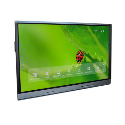 Màn hình cảm ứng tương tác 75 "Bảng trắng Màn hình cảm ứng LCD thông minh 4K LCD