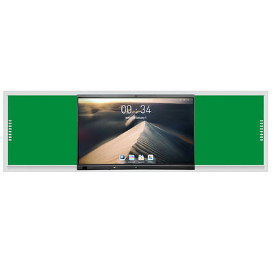Bảng đen ghi lại thông minh 86 '' Bảng màu xanh lá cây 4000: 1 LED Android 9.0 350cd / m2 Bảng đen kết nối