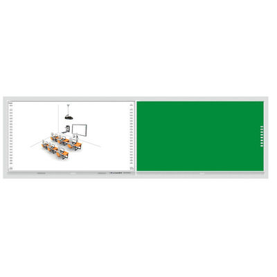 Bảng đen thông minh Giáo dục hồng ngoại Bảng xanh Bảng interactive với máy chiếu cho trường học