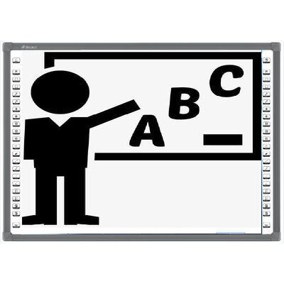 86 Inch Interactive Whiteboard Hồng ngoại 10 điểm chạm cho các cuộc họp trong lớp học