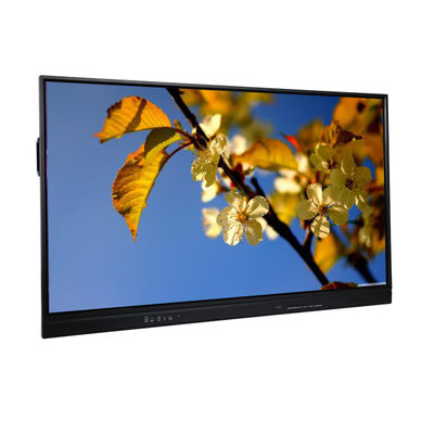 Bảng điều khiển phẳng tương tác DLED Supper Slim với hệ điều hành Android 8 Zero Gap