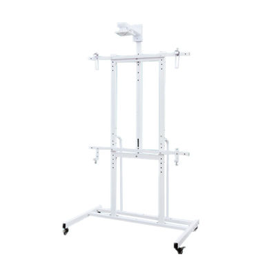 100kg Tải trọng tương tác Bảng trắng đứng Thép carbon 120 inch cài đặt dễ dàng hữu ích