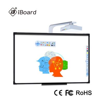 Màn hình tương tác RoHS 85 inch Các phím nóng hai bên cho giáo dục