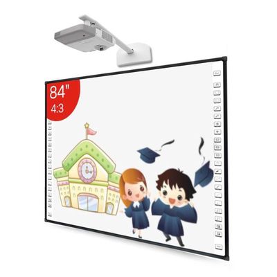 Bảng trắng tương tác hồng ngoại 84 '' 32768 * 32768 cho lớp học