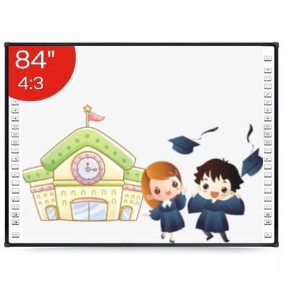 Bảng trắng tương tác hồng ngoại 84 '' 32768 * 32768 cho lớp học
