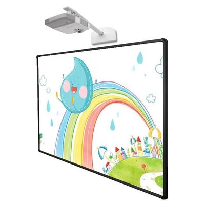 Bảng trắng tương tác hồng ngoại 10 điểm công nghệ đa cảm ứng cho doanh nghiệp / giáo dục
