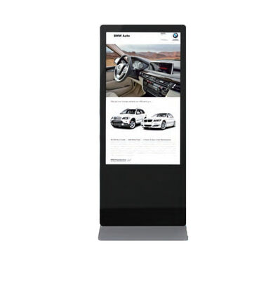 Màn hình biển báo kỹ thuật số đứng tầng 65in 178 độ Phê duyệt FCC HD NEW nhà máy sản xuất