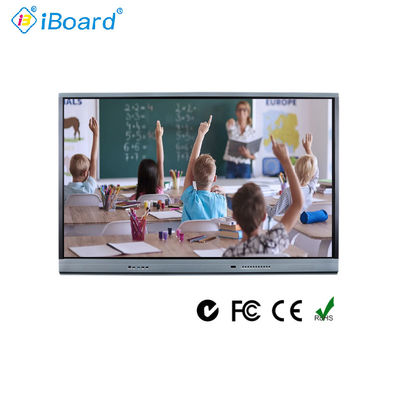3840x2160 Bảng trắng cảm ứng hồng ngoại VGA 86 inch với bộ xử lý I3 I5 I7