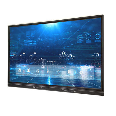 55 65 75 86 inch Wifi OPS IR Interactive Whiteboard Kính cường lực