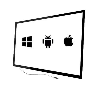 32" Infrared Touch Frame IR multi touch screens overlay kit for video wall kiosk 22"~300" Customized size