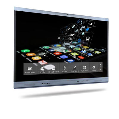 Máy ảnh 4K Multi Touch Whiteboard 65 inch Công cụ ghi chú HDMI OUT