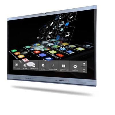 Máy ảnh 4K Multi Touch Whiteboard 65 inch Công cụ ghi chú HDMI OUT