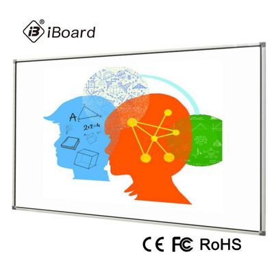 Bảng trắng tương tác hồng ngoại 10 điểm công nghệ đa cảm ứng cho doanh nghiệp / giáo dục
